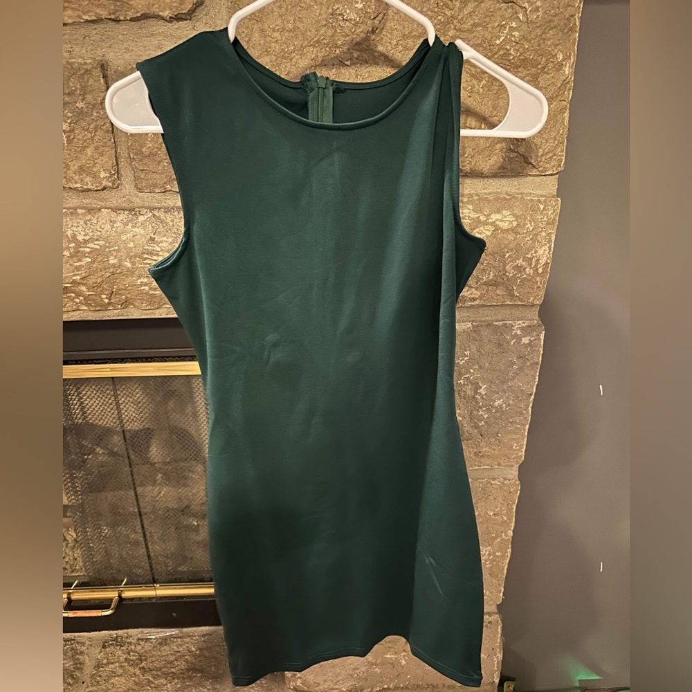 NEW - Green Bodycon Tank Dress